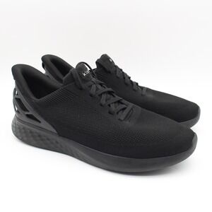 Kizik Athens Sneakers Mens Size 15 Black Hands Free Shoes